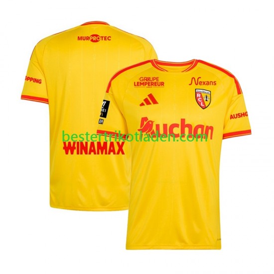 Fußballtrikot RC Lens Heim Trikot Home 2026-2027 Kurzarm für Herren