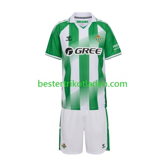 Fußballtrikot Betis Sevilla Heim Trikot Home 2026-2027 Kurzarm für Kinder