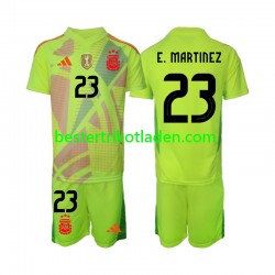 Fußballtrikot Argentinien Emiliano Martinez 23 Torwart Auswärts Trikot Away 2024 Kurzarm für Kinder