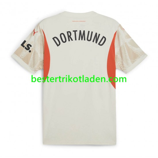 Fußballtrikot Borussia Dortmund Torwart Auswärts Trikot Away 2024-2025 Kurzarm für Herren