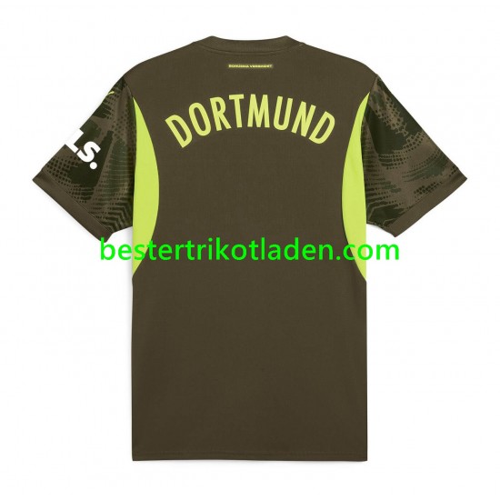 Fußballtrikot Borussia Dortmund Torwart Heim Trikot Home 2024-2025 Kurzarm für Herren