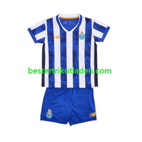 Fußballtrikot FC Porto Heim Trikot Home 2024-2025 Kurzarm für Kinder