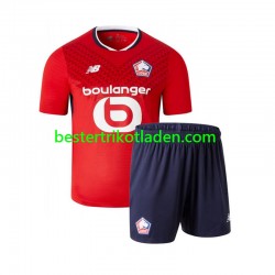Fußballtrikot OSC Lille Heim Trikot Home 2024-2025 Kurzarm für Kinder