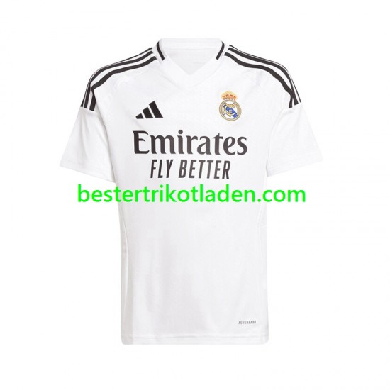 Fußballtrikot Real Madrid Heim Trikot Home 2024-2025 Kurzarm für Herren