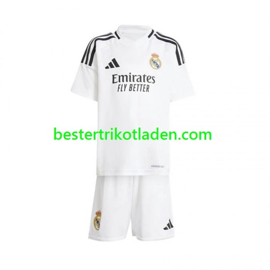 Fußballtrikot Real Madrid Heim Trikot Home 2024-2025 Kurzarm für Kinder