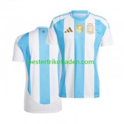 Fußballtrikot Argentinien Copa America Heim Trikot Home 2024 Kurzarm für Herren