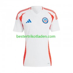 Fußballtrikot Chile Copa America Auswärts Trikot Away 2024 Kurzarm für Herren