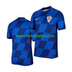 Fußballtrikot Kroatien Auswärts Trikot Away Euro 2024 Kurzarm für Herren