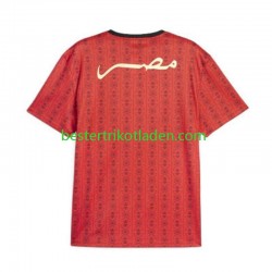 Fußballtrikot Ägypten Heim Trikot Home 2024 Kurzarm für Herren