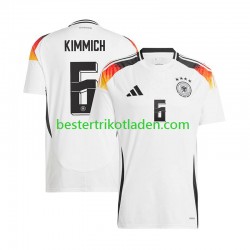 Fußballtrikot Deutschland Joshua Kimmich 6 Heim Trikot Home Euro 2024 Kurzarm für Herren