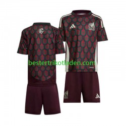 Fußballtrikot Mexiko Copa America Heim Trikot Home 2024 Kurzarm für Kinder