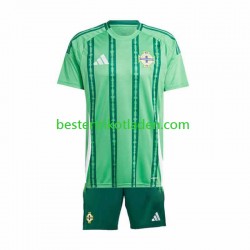 Fußballtrikot Nordirland Heim Trikot Home 2024 Kurzarm für Kinder