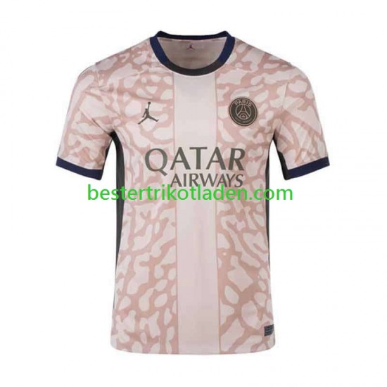 Fußballtrikot Paris Saint-Germain Viertes trikot 2023-2024 Kurzarm für Herren