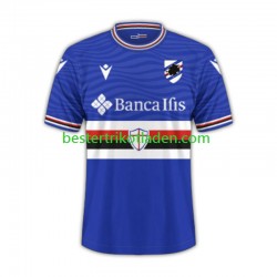 Fußballtrikot Sampdoria Heim Trikot Home 2023-2024 Kurzarm für Herren