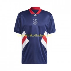 Fußballtrikot Ajax Amsterdam Icon Retro Heim Trikot Home 2022-2023 Kurzarm für Herren