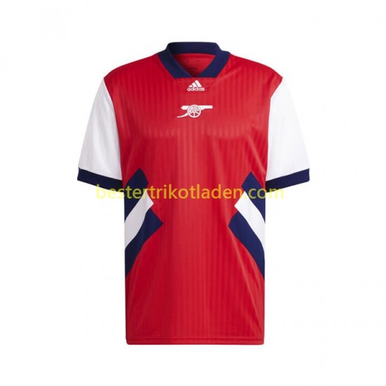 Fußballtrikot Arsenal Icon Retro Heim Trikot Home 2022-2023 Kurzarm für Herren