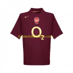 Fußballtrikot Arsenal 2005 Retro Heim Trikot Home Kurzarm für Herren