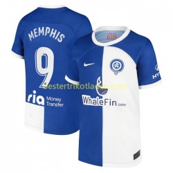 Fußballtrikot Atlético Madrid Memphis 9 120 Anniversary Heim Trikot Home 2022-2023 Kurzarm für Herren
