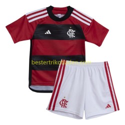 Fußballtrikot CR Flamengo Heim Trikot Home 2023-2024 Kurzarm für Kinder