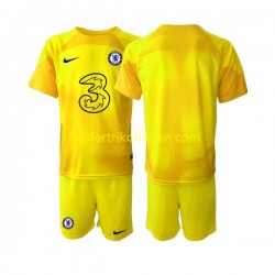 Fußballtrikot Chelsea Torwart Auswärts Trikot Away 2022-2023 Kurzarm für Kinder