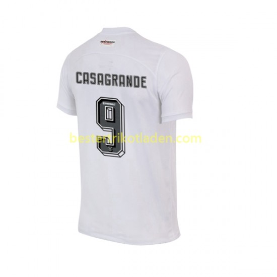 Fußballtrikot Corinthians Yuri Alberto 9 Heim Trikot Home 2023 Kurzarm für Herren