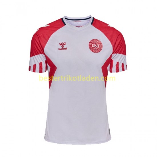 Fußballtrikot Dänemark Auswärts Trikot Away 2023 Kurzarm für Herren