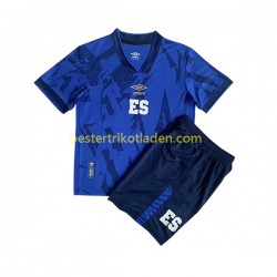 Fußballtrikot EL Salvador Heim Trikot Home 2023 Kurzarm für Kinder