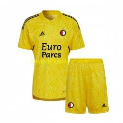 Fußballtrikot Feyenoord Rotterdam Torwart Ausweich Trikot 3rd 2022-2023 Kurzarm für Kinder