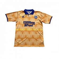 Fußballtrikot Leeds United Retro Auswärts Trikot Away 1991-1992 Kurzarm für Herren