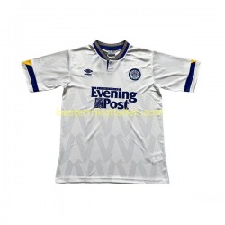 Fußballtrikot Leeds United Retro Heim Trikot Home 1991-1992 Kurzarm für Herren