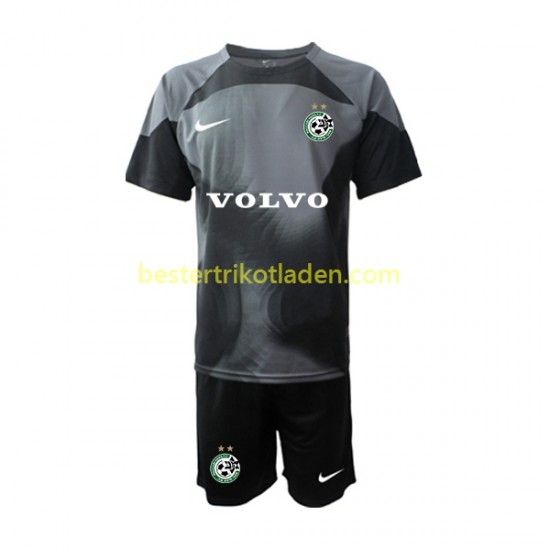 Fußballtrikot Maccabi Haifa Torwart Heim Trikot Home 2022-2023 Kurzarm für Kinder