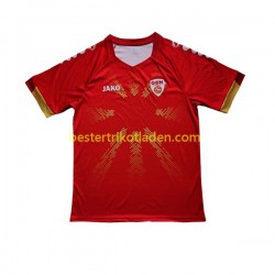 Fußballtrikot Nordmazedonien Heim Trikot Home 2023 Kurzarm für Herren
