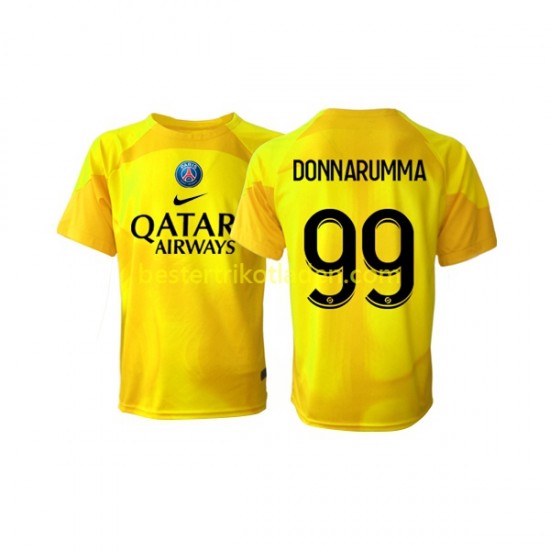 Fußballtrikot Paris Saint-Germain Gianluigi Donnarumma 99 Torwart Ausweich Trikot 3rd 2022-2023 Kurzarm für Herren