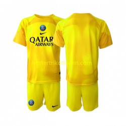 Fußballtrikot Paris Saint-Germain Torwart Ausweich Trikot 3rd 2022-2023 Kurzarm für Kinder