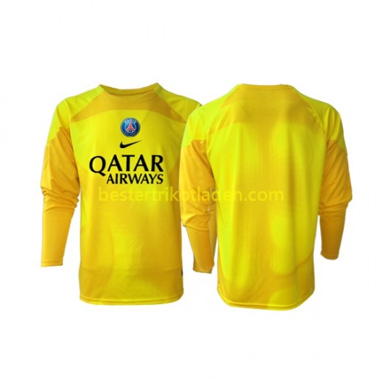 Fußballtrikot Paris Saint-Germain Torwart Ausweich Trikot 3rd 2022-2023 Langarm für Herren