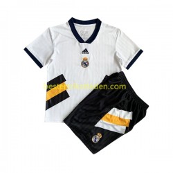 Fußballtrikot Real Madrid Icon Retro Heim Trikot Home 2022-2023 Kurzarm für Kinder