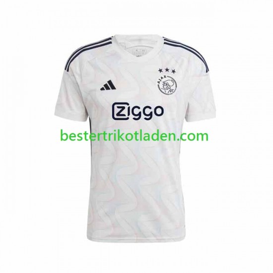 Fußballtrikot Ajax Amsterdam Auswärts Trikot Away 2023-2024 Kurzarm für Herren