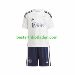 Fußballtrikot Ajax Amsterdam Auswärts Trikot Away 2023-2024 Kurzarm für Kinder