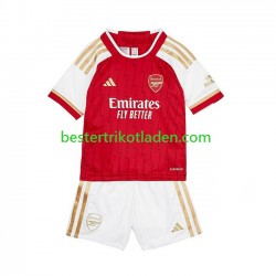 Fußballtrikot Arsenal Heim Trikot Home 2023-2024 Kurzarm für Kinder