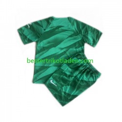 Fußballtrikot Atlético Madrid Torwart Auswärts Trikot Away 2023-2024 Kurzarm für Kinder