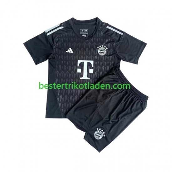 Fußballtrikot FC Bayern München Torwart Heim Trikot Home 2023-2024 Kurzarm für Kinder