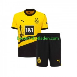 Fußballtrikot Borussia Dortmund Heim Trikot Home 2023-2024 Kurzarm für Kinder