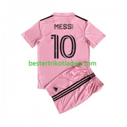 Fußballtrikot Inter Miami Lionel Messi 10 Heim Trikot Home 2023 Kurzarm für Kinder