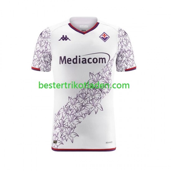 Fußballtrikot AC Florenz Auswärts Trikot Away 2023-2024 Kurzarm für Herren