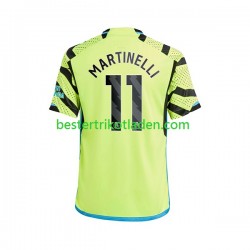 Fußballtrikot Arsenal Gabriel Martinelli 11 Auswärts Trikot Away 2023-2024 Kurzarm für Herren