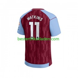Fußballtrikot Aston Villa Ollie Watkins 11 Heim Trikot Home 2023-2024 Kurzarm für Herren