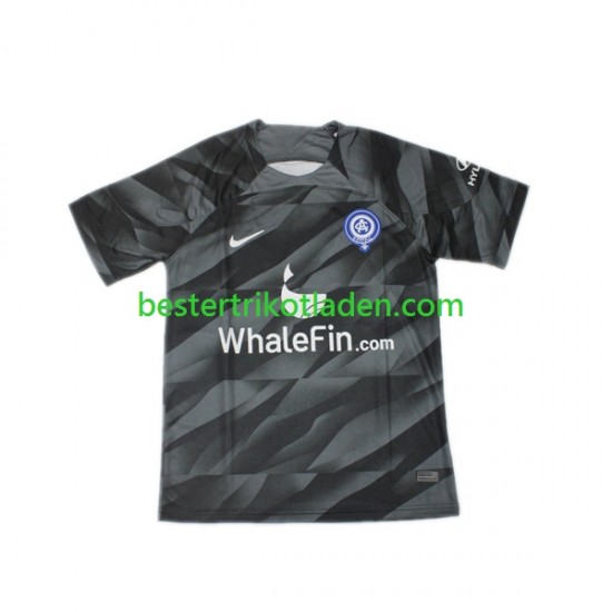 Fußballtrikot Atlético Madrid JAN OBLAK 13 Torwart Heim Trikot Home 2023-2024 Kurzarm für Kinder