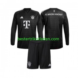 Fußballtrikot FC Bayern München Torwart Heim Trikot Home 2023-2024 Langarm für Kinder