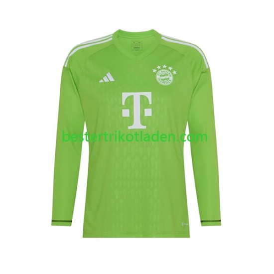 Fußballtrikot FC Bayern München Manuel Neuer 1 Torwart Auswärts Trikot Away 2023-2024 Langarm für Herren