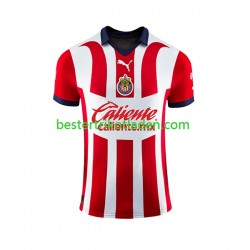 Fußballtrikot Deportivo Guadalajara Heim Trikot Home 2023-2024 Kurzarm für Herren
